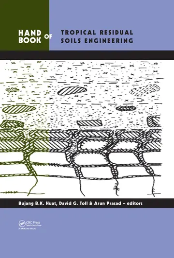 Cover of Handbook of Tropical Residual Soils Engineering