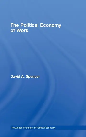 Cover of The Political Economy of Work