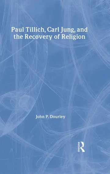 Cover of Paul Tillich, Carl Jung and the Recovery of Religion