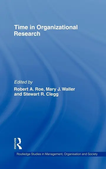 Cover of Time in Organizational Research