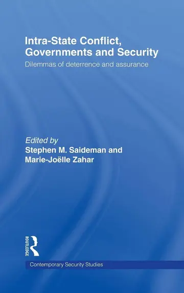 Cover of Intra-State Conflict, Governments and Security