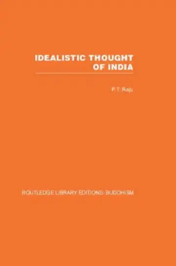 Cover of Idealistic Thought of India
