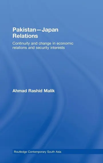 Cover of Pakistan-Japan Relations