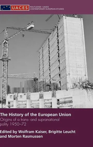 Cover of The History of the European Union