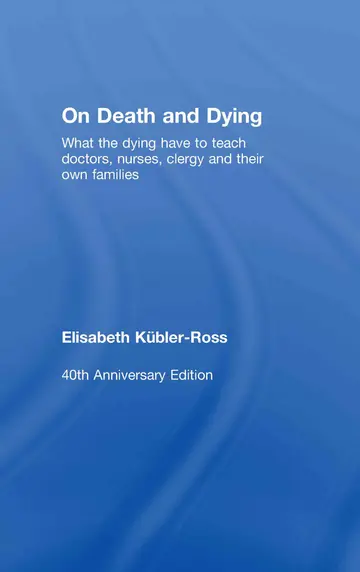 Cover of On Death and Dying