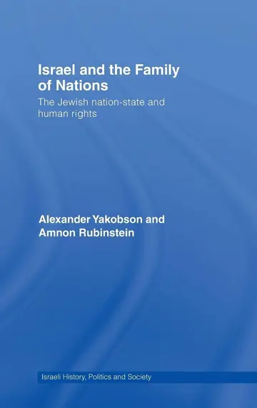 Cover of Israel and the Family of Nations