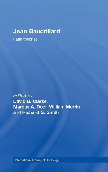 Cover of Jean Baudrillard