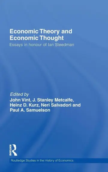 Cover of Economic Theory and Economic Thought