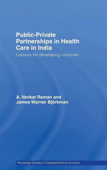 Cover of Public-Private Partnerships in Health Care in India