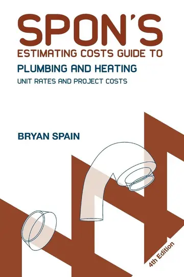 Cover of Spon's Estimating Costs Guide to Plumbing and Heating