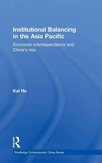 Cover of Institutional Balancing in the Asia Pacific