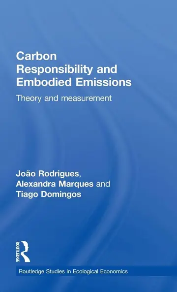 Cover of Carbon Responsibility and Embodied Emissions