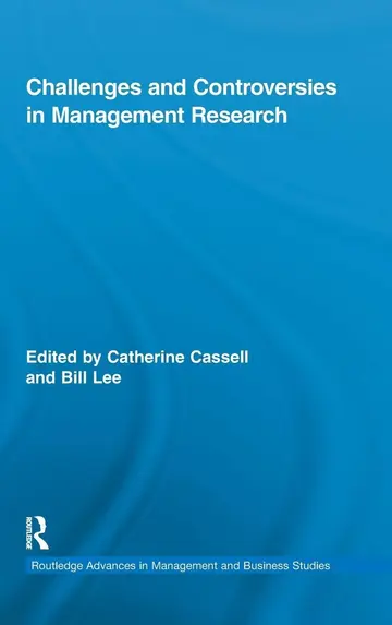 Cover of Challenges and Controversies in Management Research