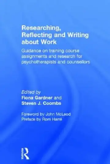 Cover of Researching, Reflecting and Writing about Work