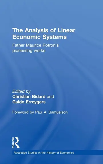 Cover of The Analysis of Linear Economic Systems