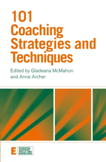 Cover of 101 Coaching Strategies and Techniques