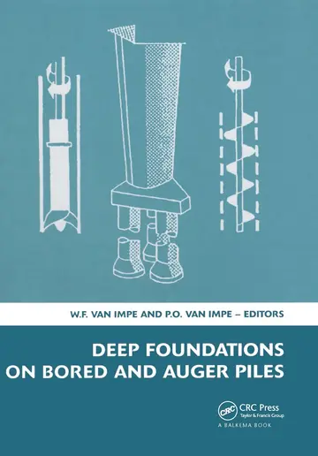 Cover of Deep Foundations on Bored and Auger Piles - BAP V