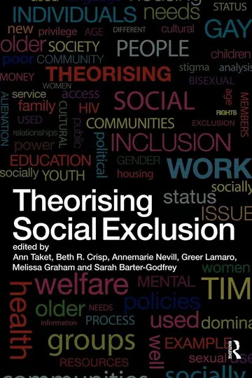 Cover of Theorising Social Exclusion