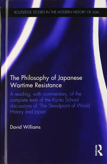 Cover of The Philosophy of Japanese Wartime Resistance