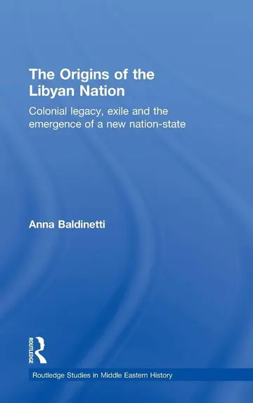 Cover of The Origins of the Libyan Nation