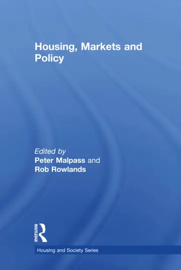 Cover of Housing, Markets and Policy