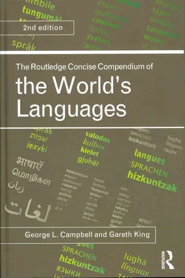 Cover of The Routledge Concise Compendium of the World's Languages