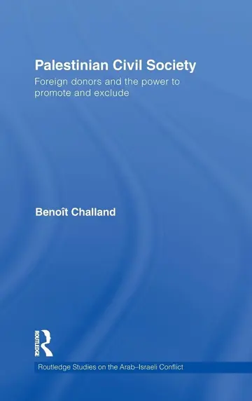 Cover of Palestinian Civil Society