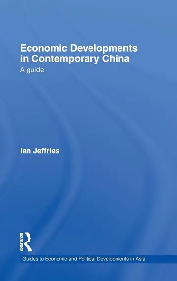 Cover of Economic Developments in Contemporary China