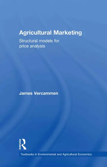 Cover of Agricultural Marketing