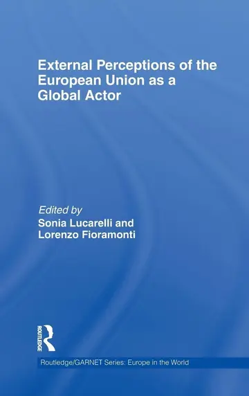 Cover of External Perceptions of the European Union as a Global Actor