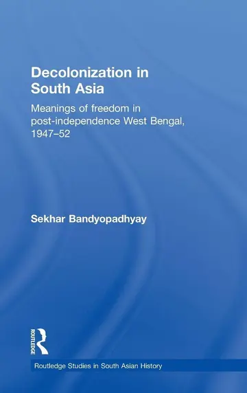 Cover of Decolonization in South Asia