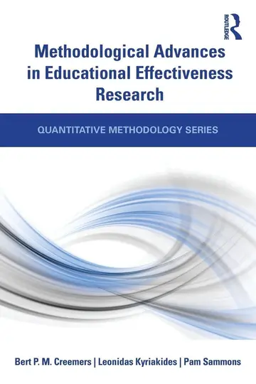 Cover of Methodological Advances in Educational Effectiveness Research