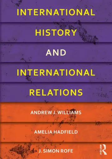 Cover of International History and International Relations