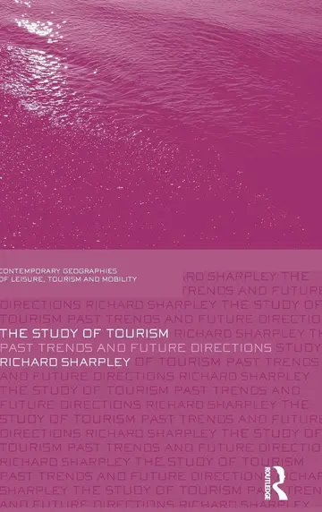 Cover of The Study of Tourism