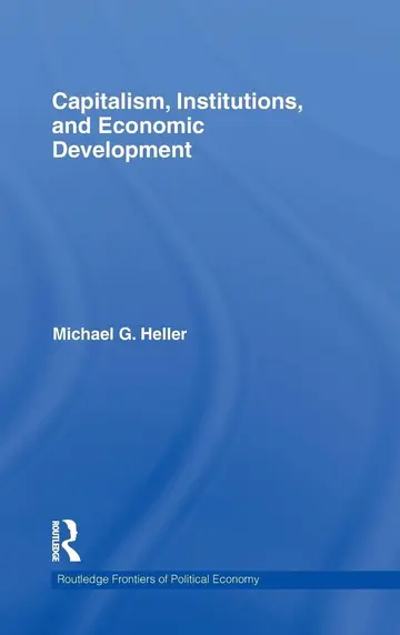 Cover of Capitalism, Institutions and Economic Development