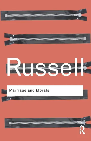 Cover of Marriage and Morals