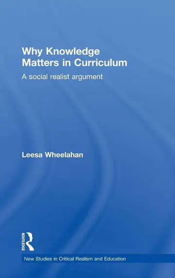 Cover of Why Knowledge Matters in Curriculum