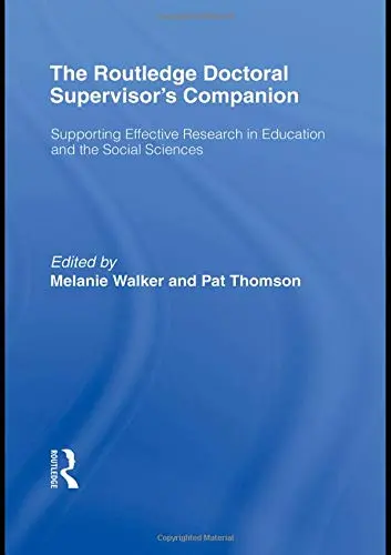Cover of The Routledge Doctoral Supervisor's Companion