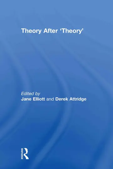 Cover of Theory After 'Theory'