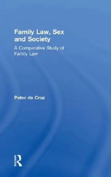 Cover of Family Law, Sex and Society