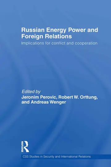 Cover of Russian Energy Power and Foreign Relations