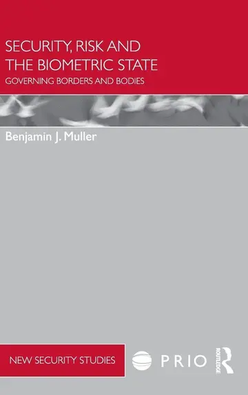 Cover of Security, Risk and the Biometric State
