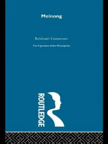 Cover of Meinong-Arg Philosophers