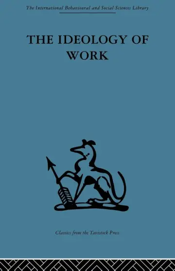 Cover of The Ideology of Work (1)