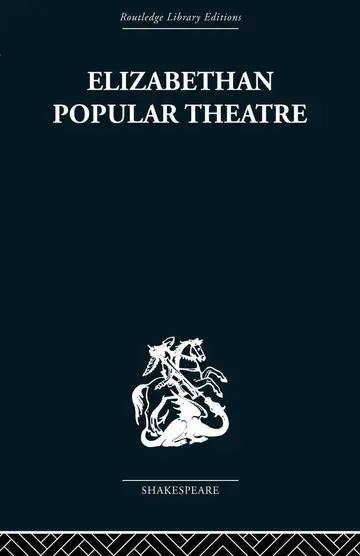 Cover of Elizabethan Popular Theatre