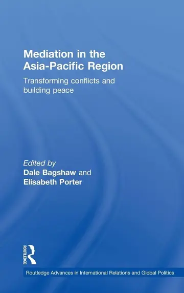 Cover of Mediation in the Asia-Pacific Region