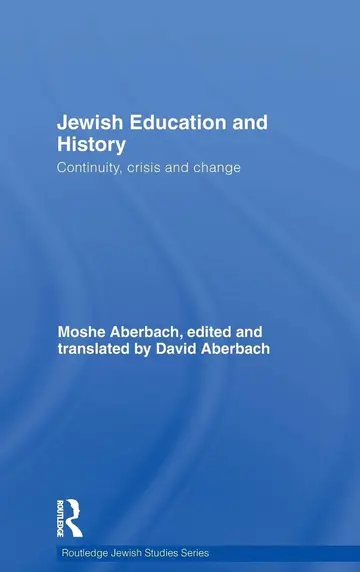 Cover of Jewish Education and History