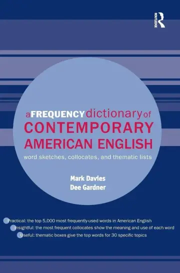 Cover of A Frequency Dictionary of American English