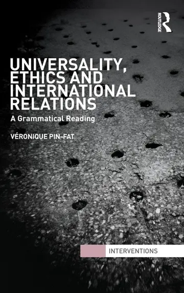 Cover of Universality, Ethics and International Relations