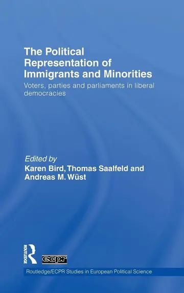 Cover of The Political Representation of Immigrants and Minorities